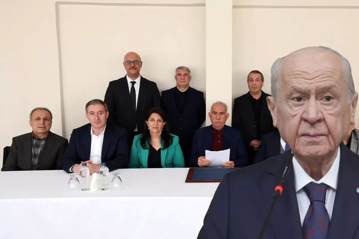 Bahçeli, DEM Parti Vekili Beştaş'ın Canlı Yayınına Mesaj Gönderdi: 