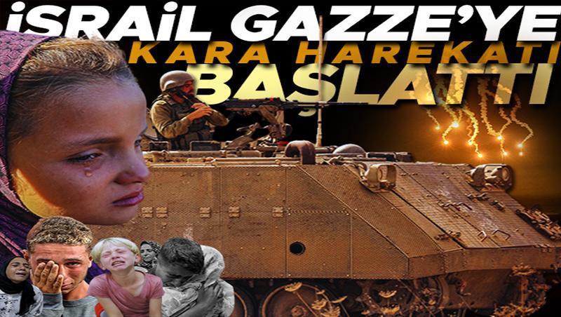 İsrail, Gazze'de Geniş Çaplı Kara Harekatı Başlattı: 1,5 Milyonluk Nüfuslu Bölge Hedefte