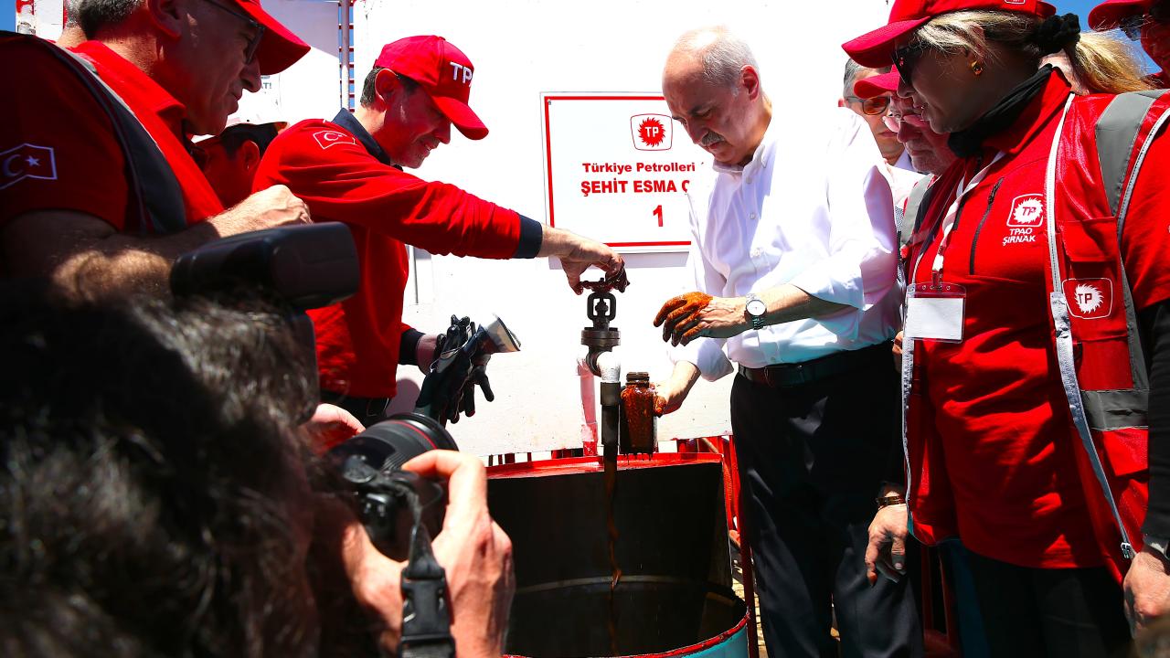 TBMM Başkanı Kurtulmuş, Şırnak Gabar Dağı Petrol Üretimini İnceledi
