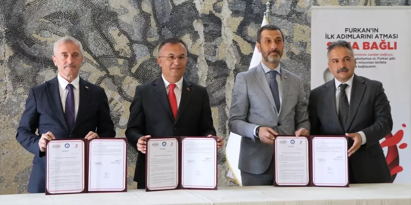Gaziantep'te Kan Bağışı Kampanyası İçin İş Birliği Protokolü İmzalandı
