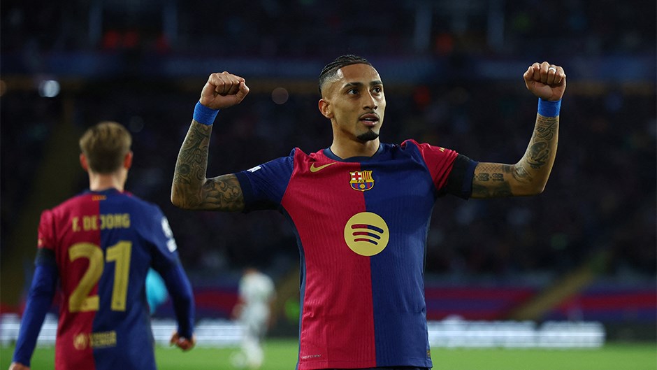 Barcelona, Raphinha ile Sözleşme Yeniledi