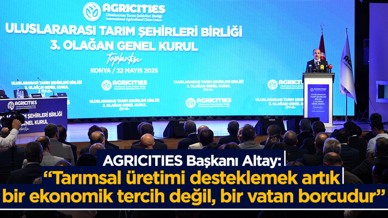 Konya Tarımsal Üretimde Vatan Borcu Bilinciyle Güçleniyor