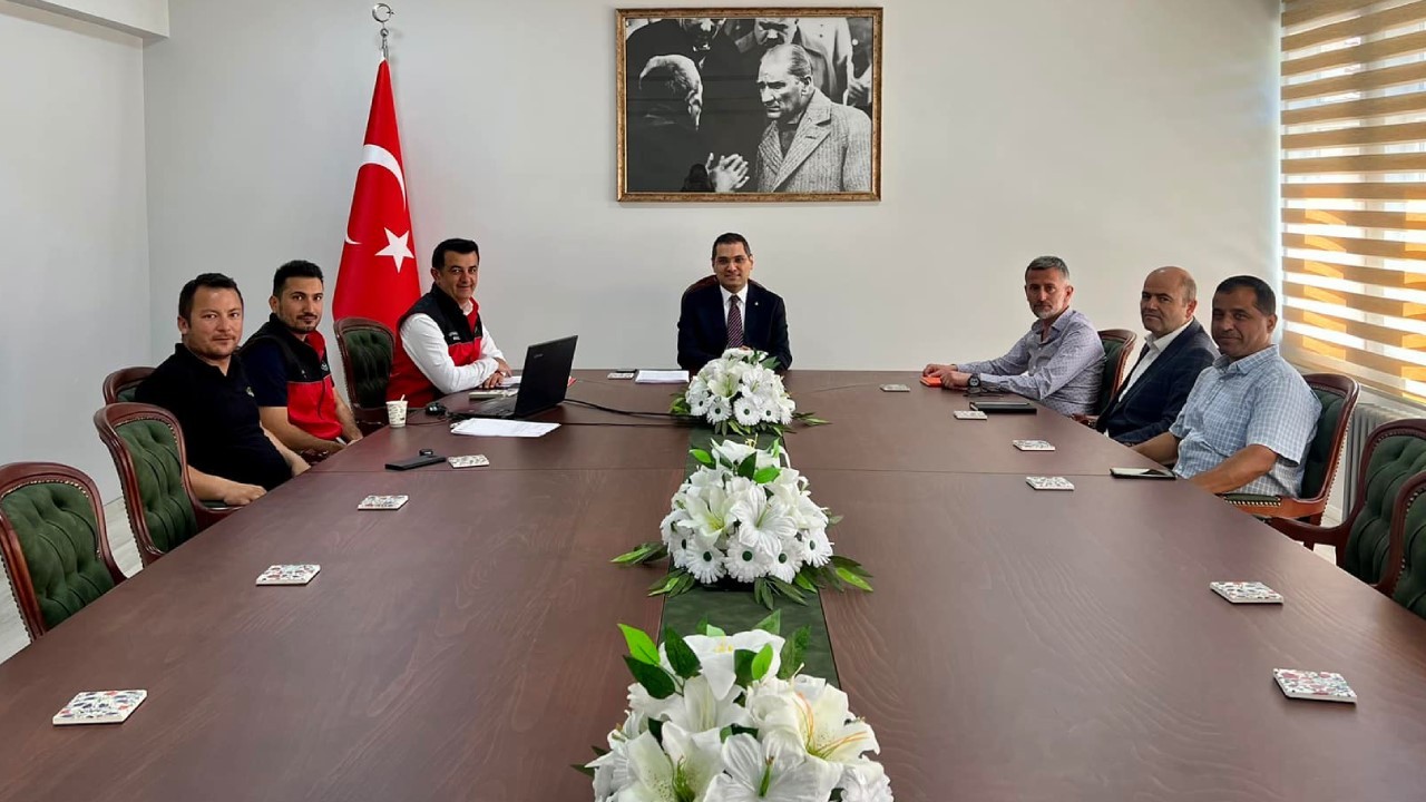 Konya'nın Bozkır İlçesinde Dolu ve Don Zararları İçin Hasar Tespiti Başladı