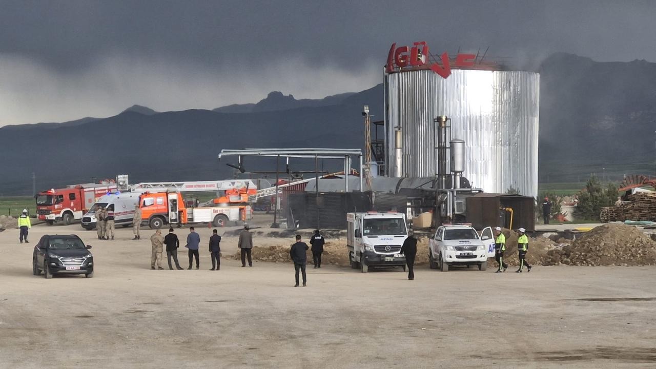 Erzurum Pasinler'de Asfalt Tesisinde Patlama: 1 Ölü, 1 Yaralı