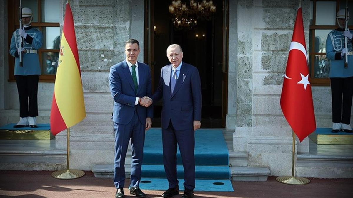 Cumhurbaşkanı Erdoğan İspanya Başbakanı Sánchez ile Görüşme Gerçekleşti
