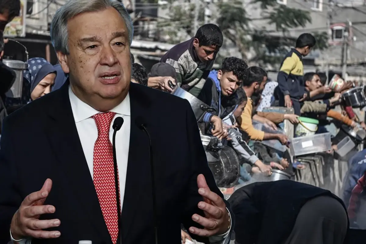 BM Genel Sekreteri Guterres'ten Gazze İçin Kıtlık Uyarısı: Uluslararası Topluma Acil Müdahale Çağrısı