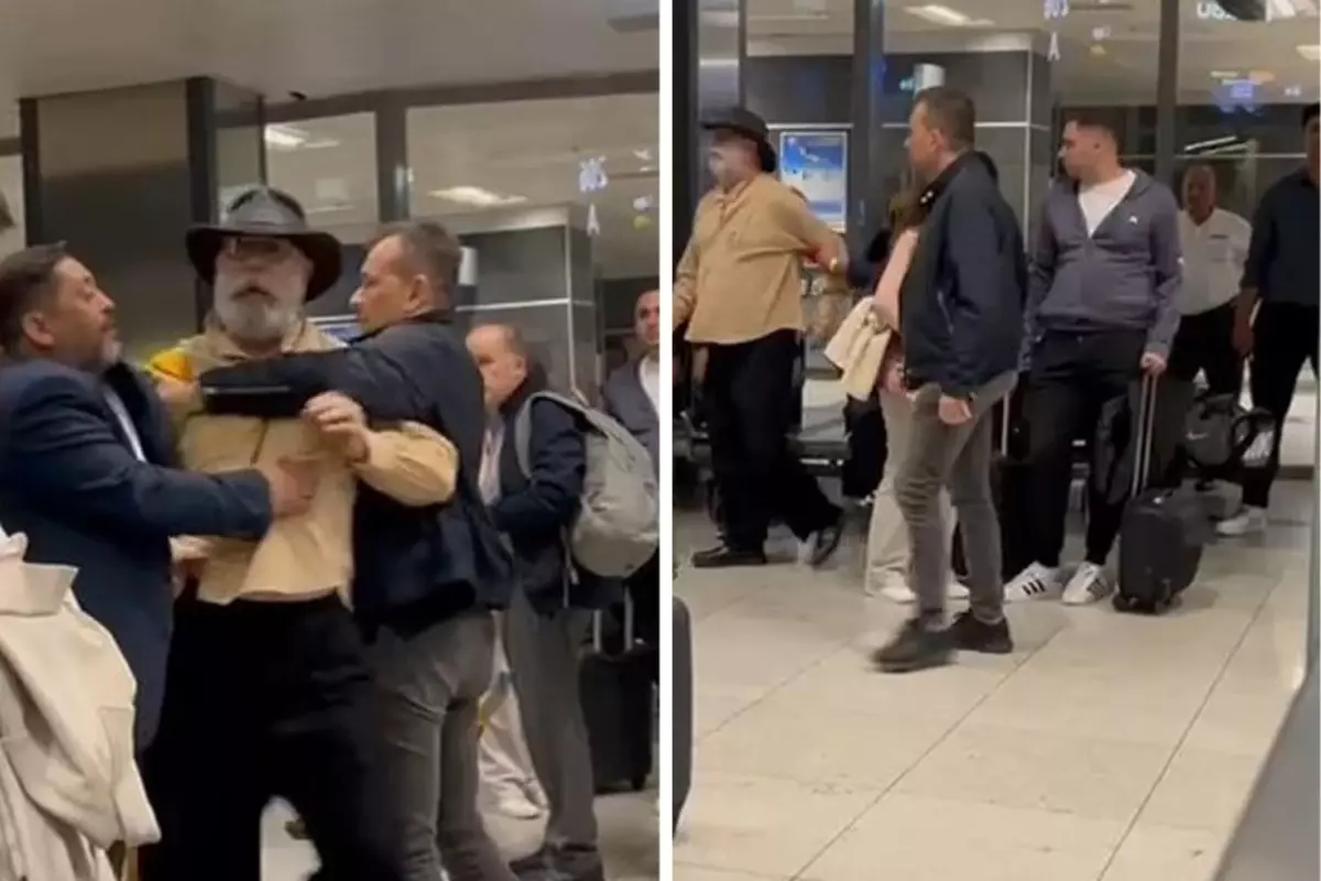 Ünlü İş Adamı Cüneyt Asan Havalimanında Gergin Anlar Yaşadı