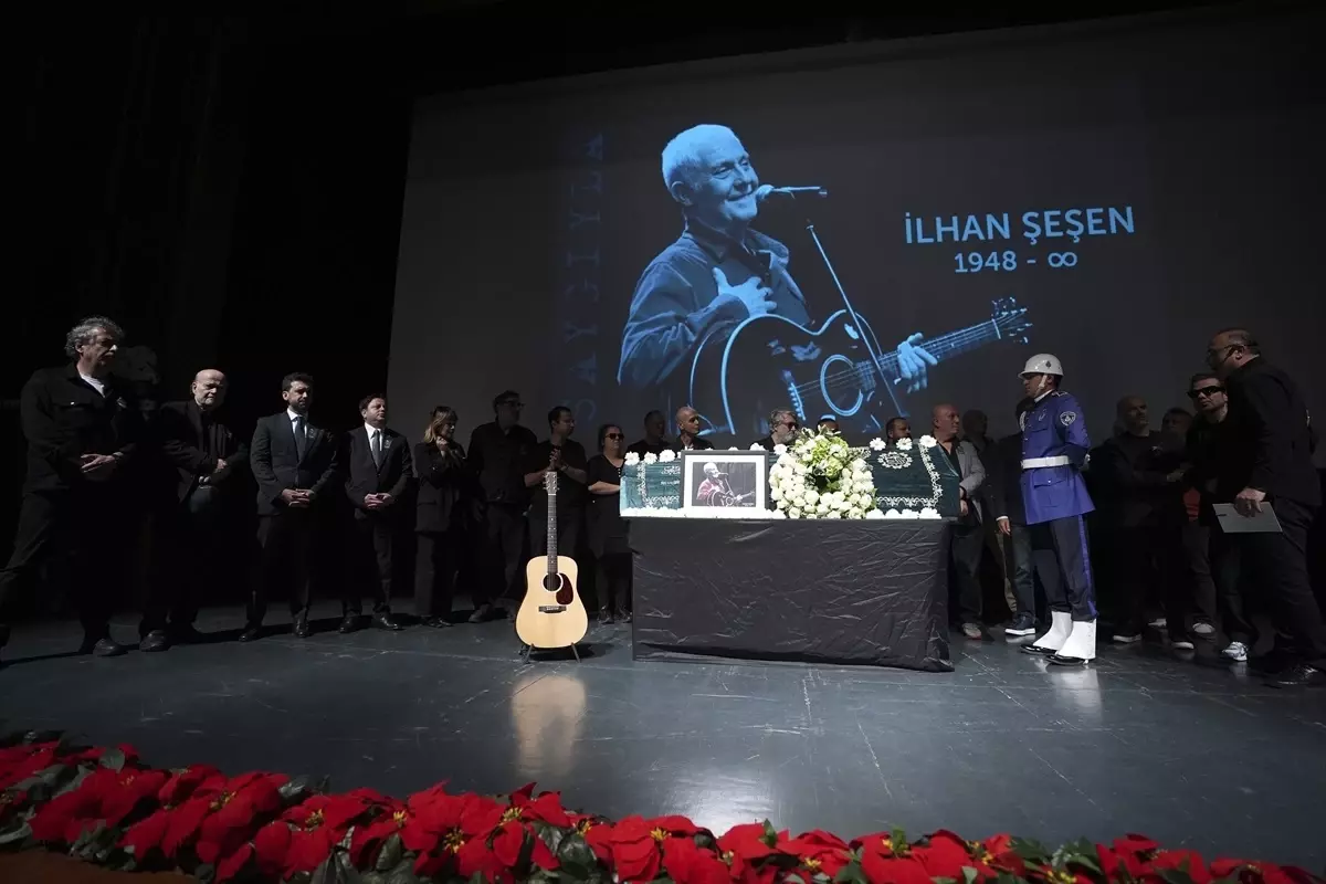 Sanatçı İlhan Şeşen Son Yolculuğuna Uğurlandı