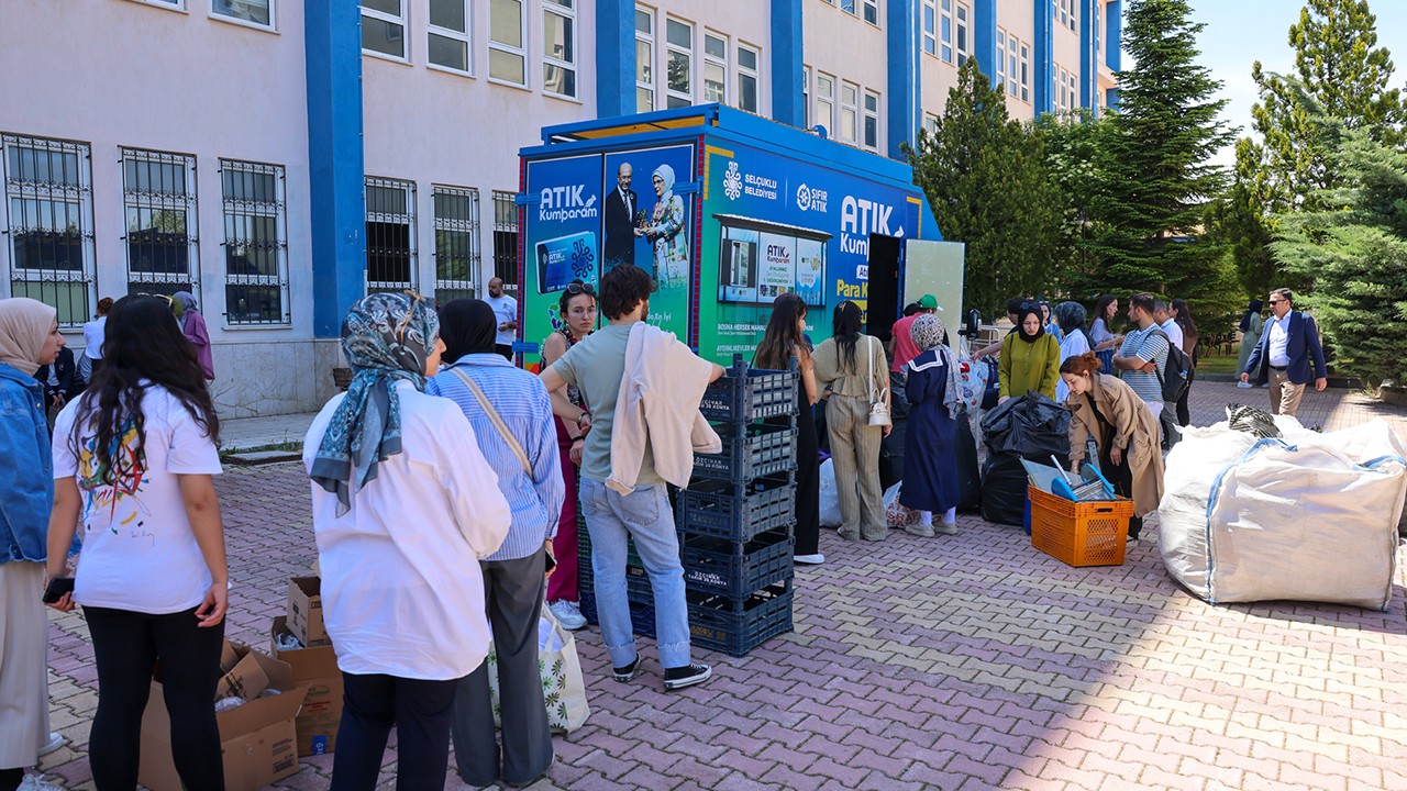 Selçuklu Belediyesi ve Selçuk Üniversitesi'nden Çevre Bilincini Artırma Projesi