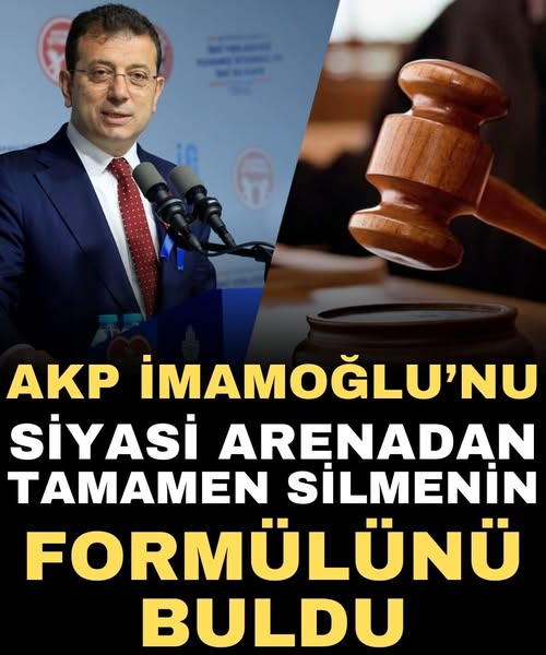 AKP'nin İmamoğlu'na Yönelik Planı İddiaları