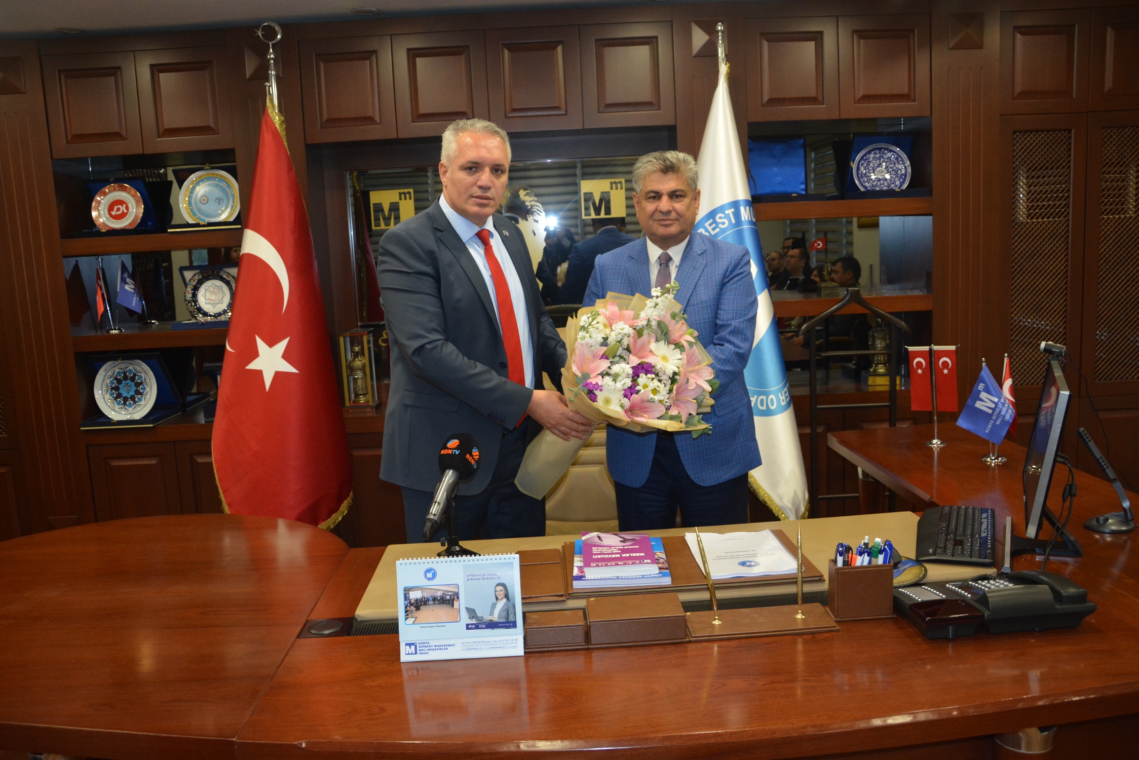 Konya SMMMO'da Yeni Dönem Başladı: Görev Devir Teslimi Gerçekleşti