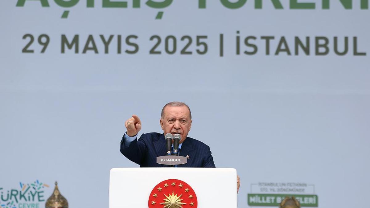 Cumhurbaşkanı Erdoğan İstanbul'un Fethinin 572. Yıl Dönümünde Millet Bahçeleri Açılış Töreninde Açıklamalar Yaptı