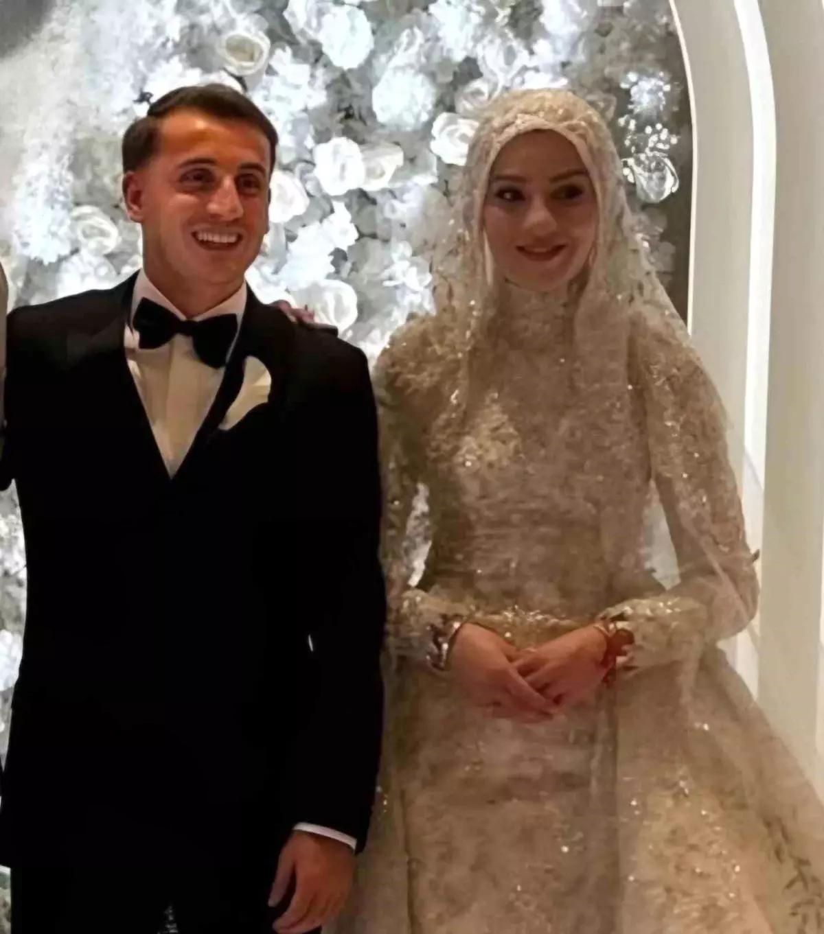 Kerem Aktürkoğlu ve Ceren Azak Evlendi