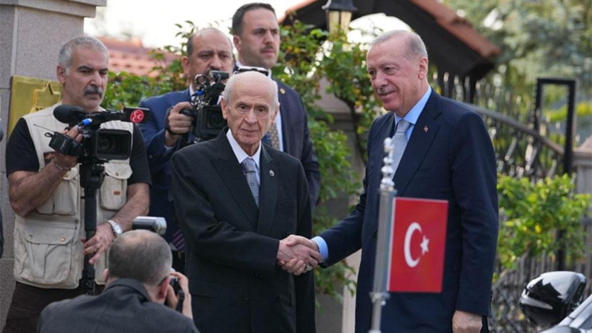 Bahçeli'den Erdoğan'ın Adaylık Açıklamasına Destek