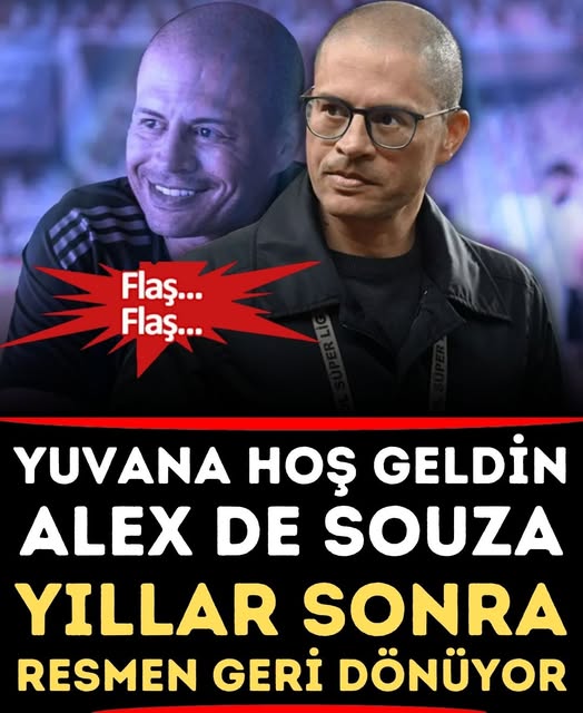 Alex de Souza Fenerbahçe'ye Dönüyor: Brezilyalı Efsane Taraftarı Coşturacak