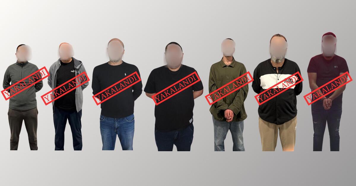 Uluslararası Operasyonda 7 Şüpheli Yakalandı