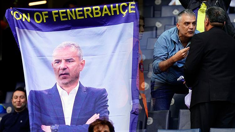 Fenerbahçe Tribünlerinde İsmail Kartal Pankartı Güvenlik Tarafından Kaldırıldı