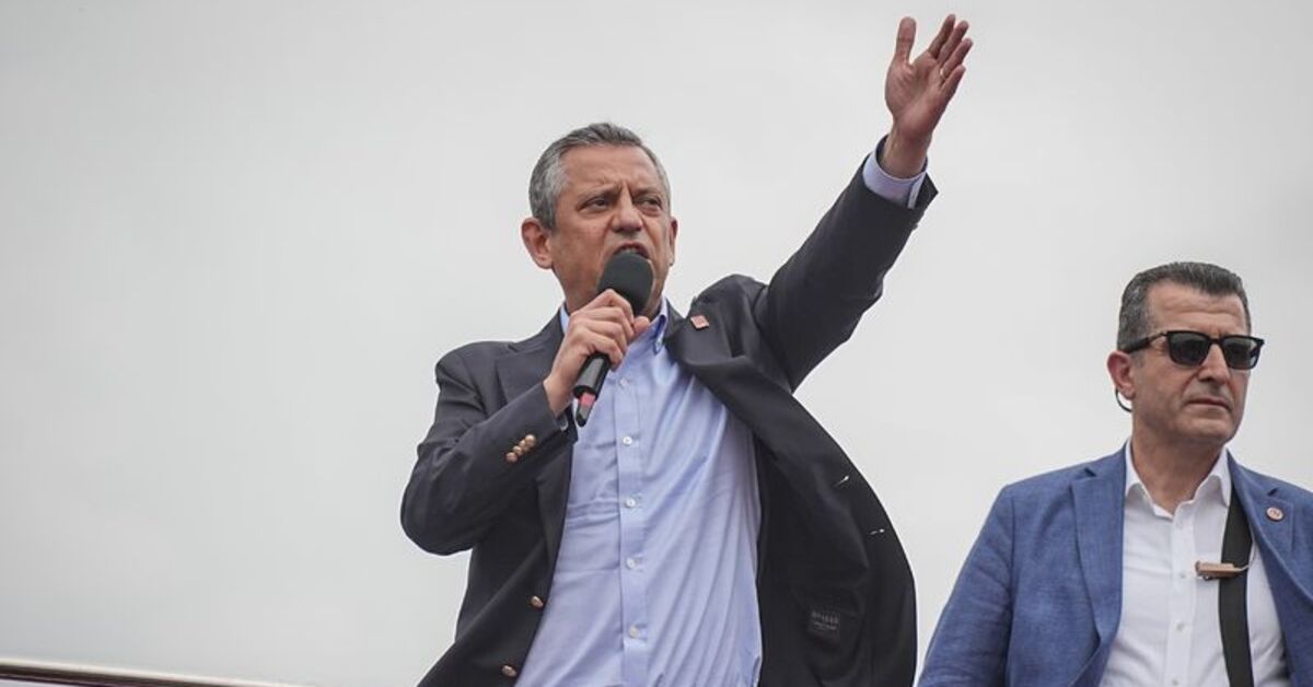 CHP Lideri Özgür Özel Düzce'de Vatandaşlarla Buluştu: 