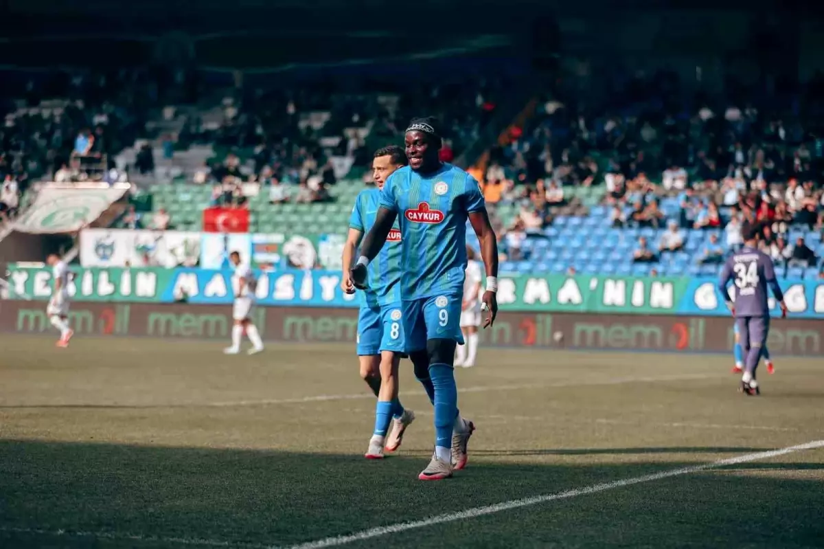Ali Sowe'dan Tarihi Başarı: Çaykur Rizespor'un En Golcü Yabancı Oyuncusu Oldu