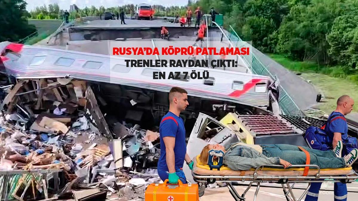 Bryansk'ta Köprü Çökmesi: 7 Ölü, Moskova Treni Raydan Çıktı