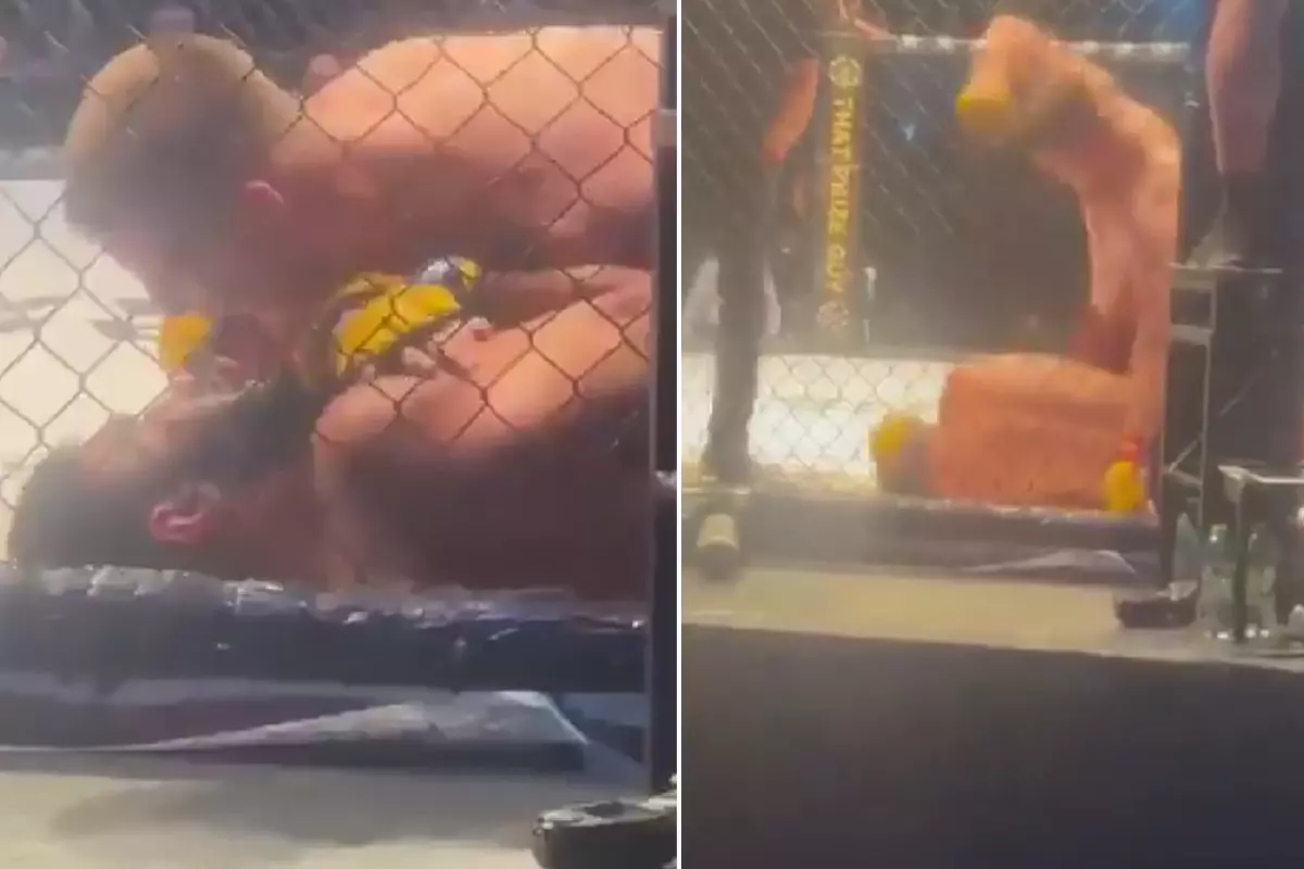 İrlandalı MMA Dövüşçüsü Paddy McCorry Kafeste İsrailli Rakibini Döverken Filistine Özgürlük Sloganları Attı