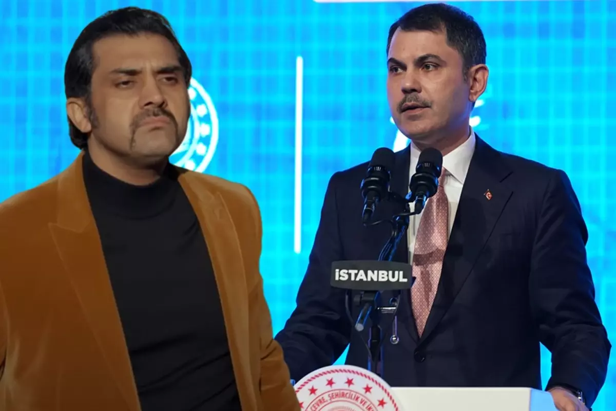 Bakan Kurum, Özgür Özel'e Şarkıyla Yanıt Verdi
