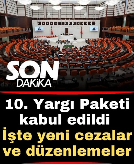 Son Dakika: Yeni Düzenlemeler Yürürlüğe Girdi