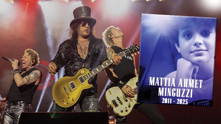 Guns N Roses Konserinde Mattia Ahmet Minguzzi Anıldı