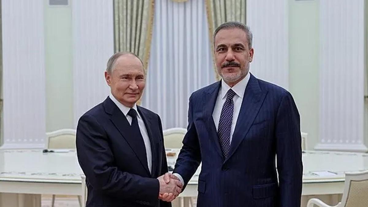 Putin Dışişleri Bakanı Fidan'ı Kabul Etti: Kritik Rusya Görüşmesi
