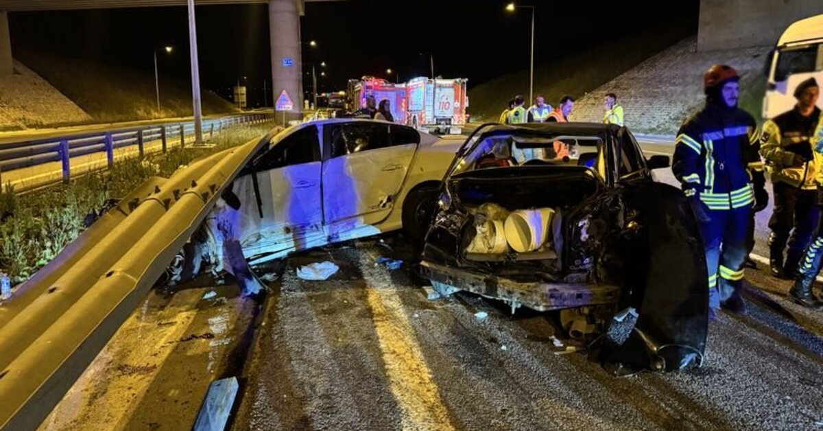 Kuzey Marmara Otoyolunda Zincirleme Kaza: 12 Yaralı
