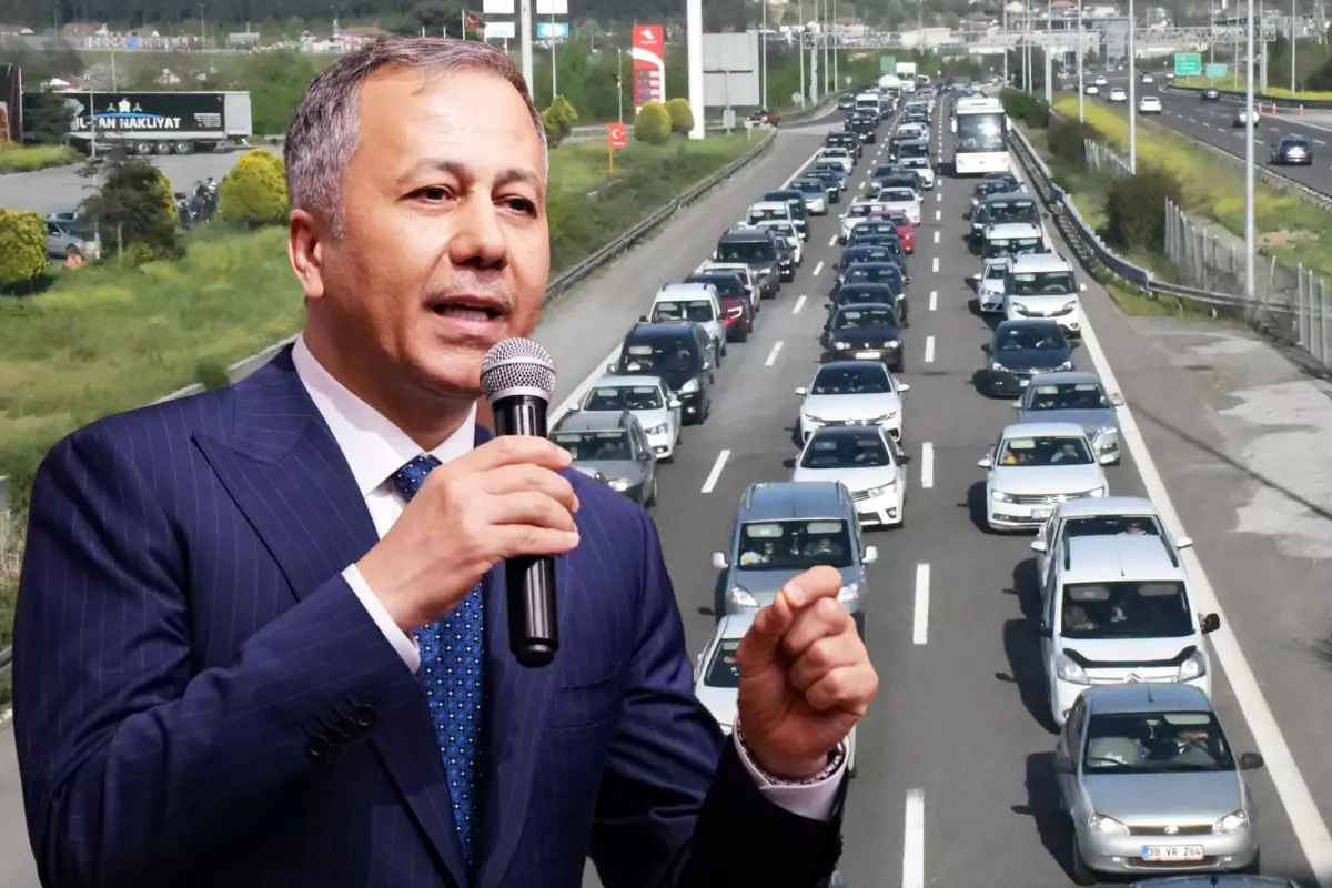 Kurban Bayramı'nda Trafik Uyarısı: Bakan Yerlikaya Sürücüleri Uyardı
