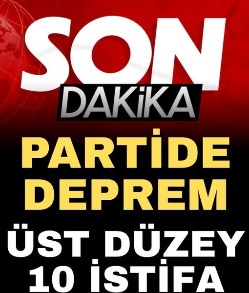 Siyasi Partide Üst Düzey İstifalar: Parti İçinde Deprem Etkisi