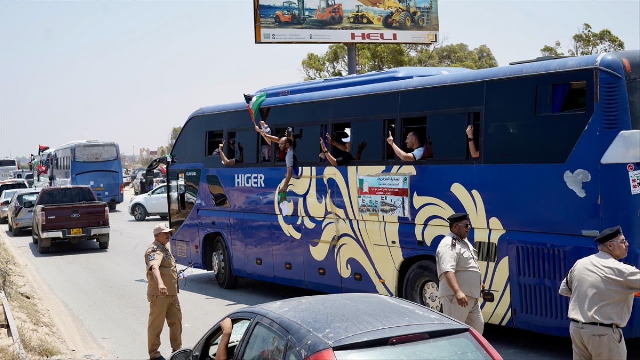 Mağrib Direniş Konvoyu Gazze Ablukasını Kırmak İçin Tacura'ya Ulaştı