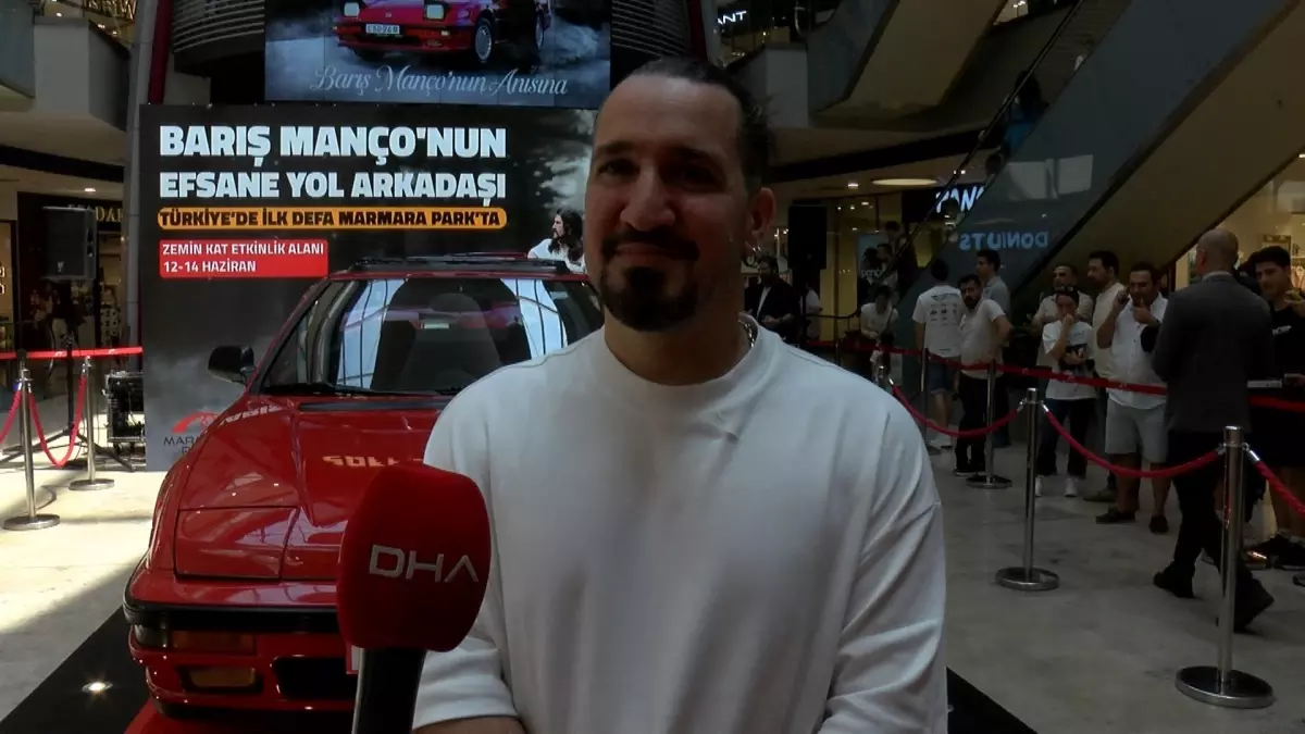 Barış Manço'nun Efsane Otomobili Beylikdüzünde Sergileniyor