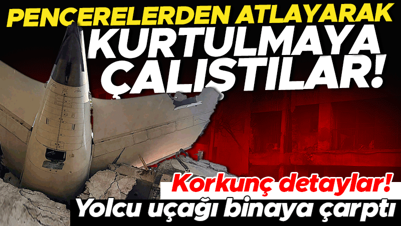 Hindistan'da Air India Uçağı Binalara Çarptı: Genç Doktorlar Pencereden Kurtulmaya Çalıştı