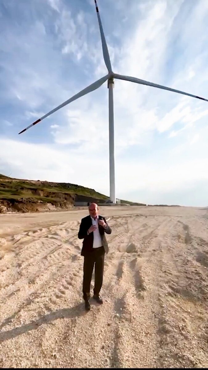 Akşehir'de Rüzgar Enerji Santrali Alanında Yeni Etap Çalışmaları Başladı