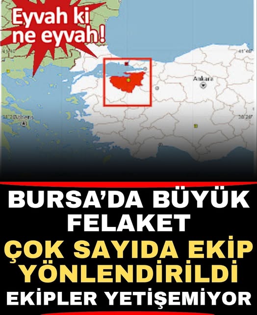 Bursa'da Acı Haber: Detaylar Ortaya Çıktı