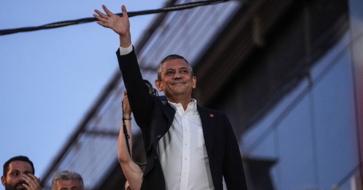 CHP Genel Başkanı Özgür Özel Sancaktepe'de Miting Yaptı