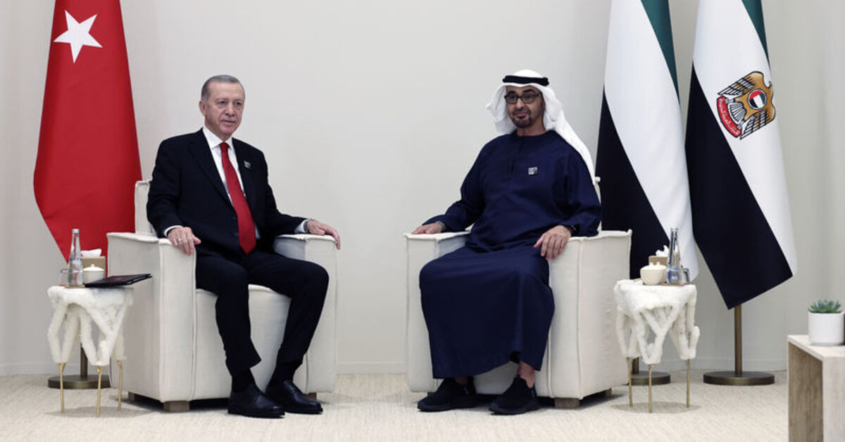 Cumhurbaşkanı Erdoğan, BAE Devlet Başkanı ile Terörle Mücadele Konusunda Görüştü