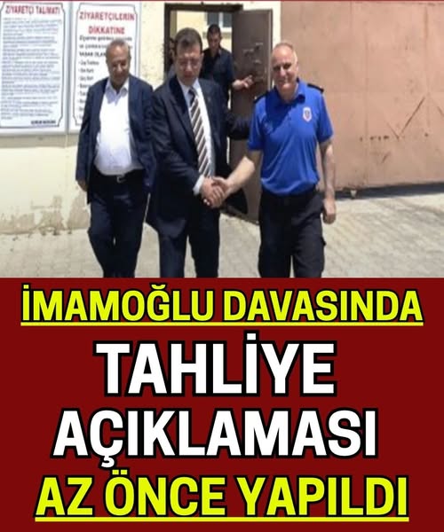 İmamoğlu ve Ekibine Yargı Kararı: Karar Belli Oldu