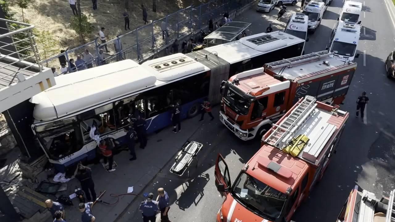 Ankara'da Belediye Otobüsü Kazası: 20 Yaralı