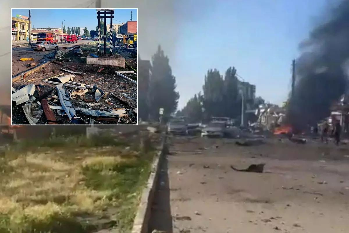 Rusya Ukrayna'daki AVM'ye Bombalı Saldırı Düzenledi: Ölü ve Yaralılar Var