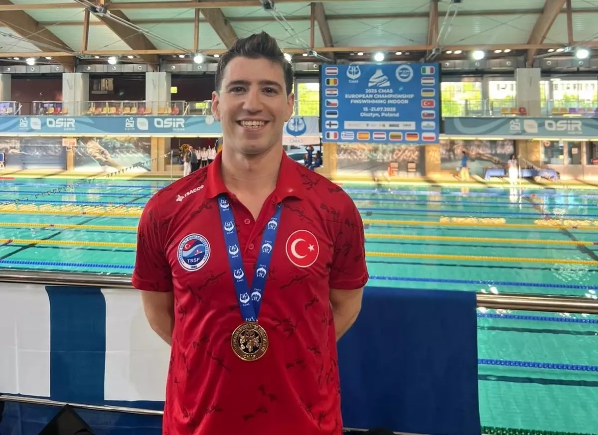 Milli Sporcu Derin Toparlak Avrupa Şampiyonası'nda Bronz Madalya Kazandı