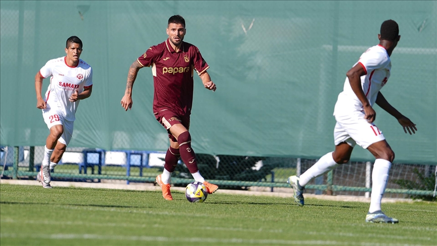 Trabzonspor Hazırlık Maçında Araz Nahçıvan'a Mağlup Oldu