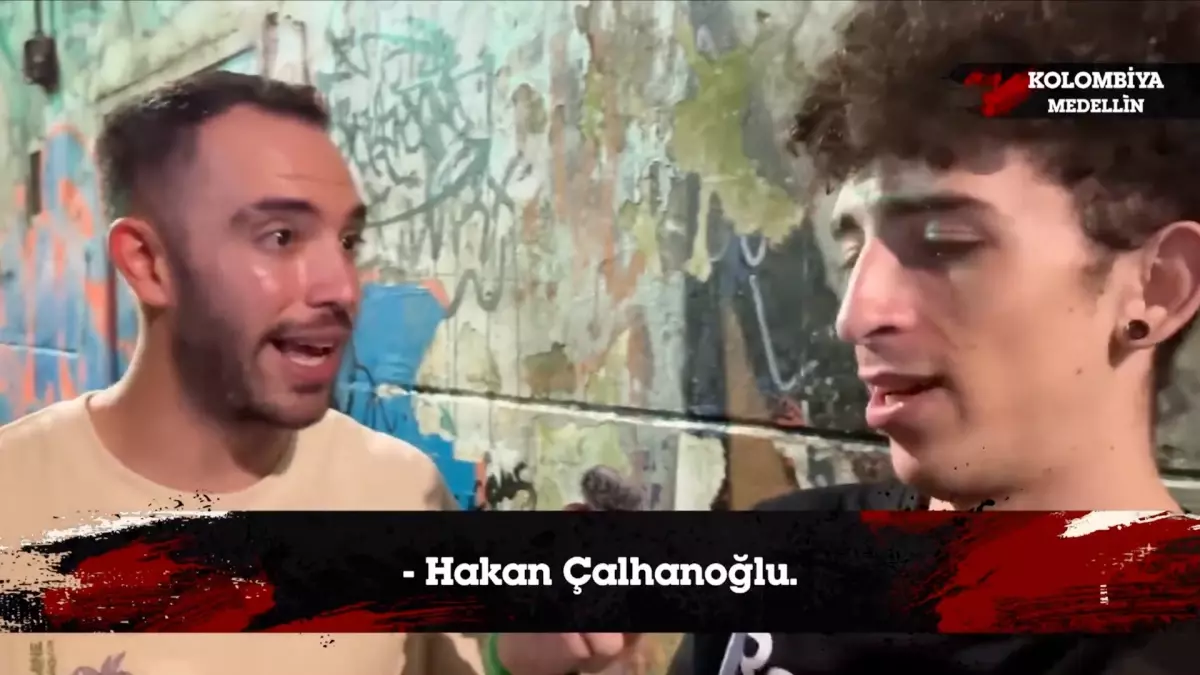 Kolombiyalı Gençlerin Arda Güler ve Hakan Çalhanoğlu Hayranlığı
