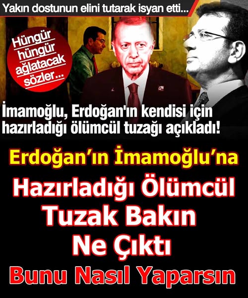 AKP'nin İmamoğlu Planı Detayları Açığa Çıktı