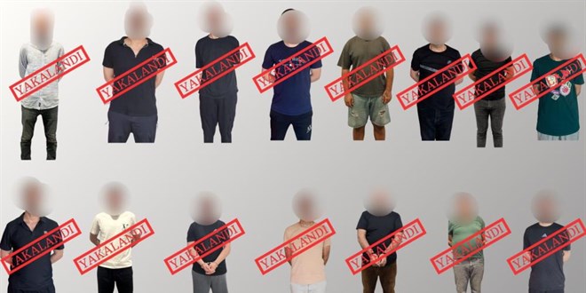 Uluslararası Operasyonla 15 Kaçak Suçlu Türkiye'ye Getirildi