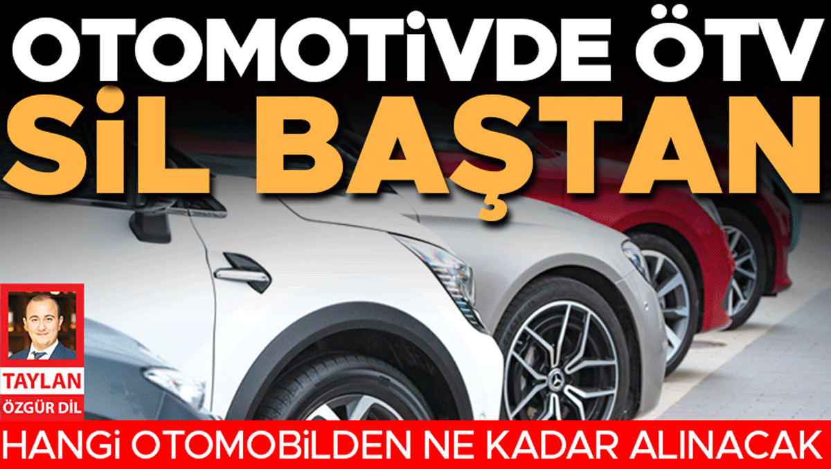 Otomotivde ÖTV Düzenlemesi: Elektrikli ve Hibrit Araçlara Yeni Oranlar