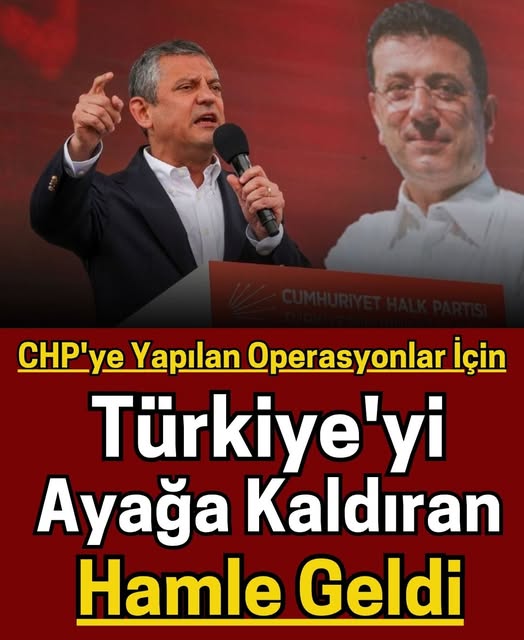 CHP'den Cumhuriyet Tarihinde İlk Hamle: Ülkeyi Ayağa Kaldıran Girişim