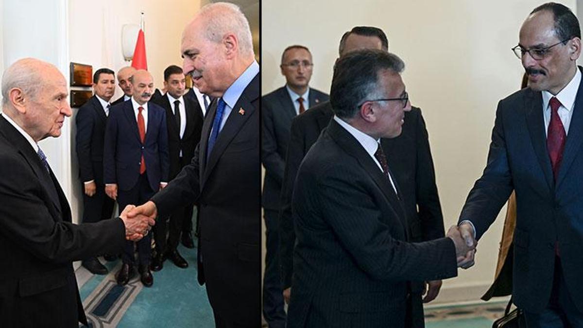 TBMM'de Trafik Yoğunluğu: MİT Başkanı Kalın Ziyaret Etti